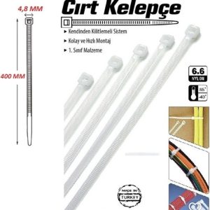 CIRT KELEPÇE BEYAZ-SİYAH-GRİ MODELLERİ MEVCUTTUR.