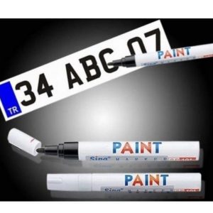 PLAKA KALEMİ SİYAH (ADET)