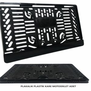 MOTOSİKLET KARE PLAKALIK