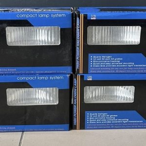 SİS LAMBASI 13X4CM DİKDÖRTGEN BEYAZ