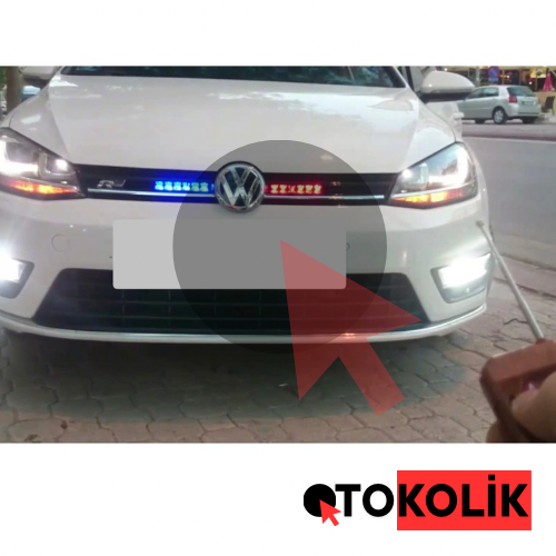 PANJUR ARASI ÇAKAR LAMBA KUMANDALI 4 LÜ KIRMIZI MAVİ