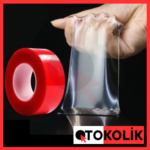 ÇİFT TARAFLI SİLİKON BANT 10MM X 5M