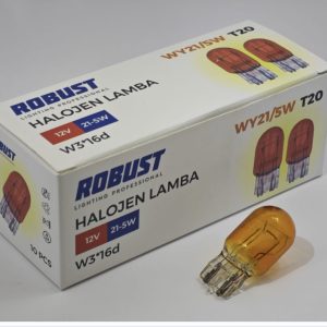 RHL20133 T20 12V 21/5W  1016 DİPSİZ ADET ÇİFT FLAMA TURUNCU (AMBER)
