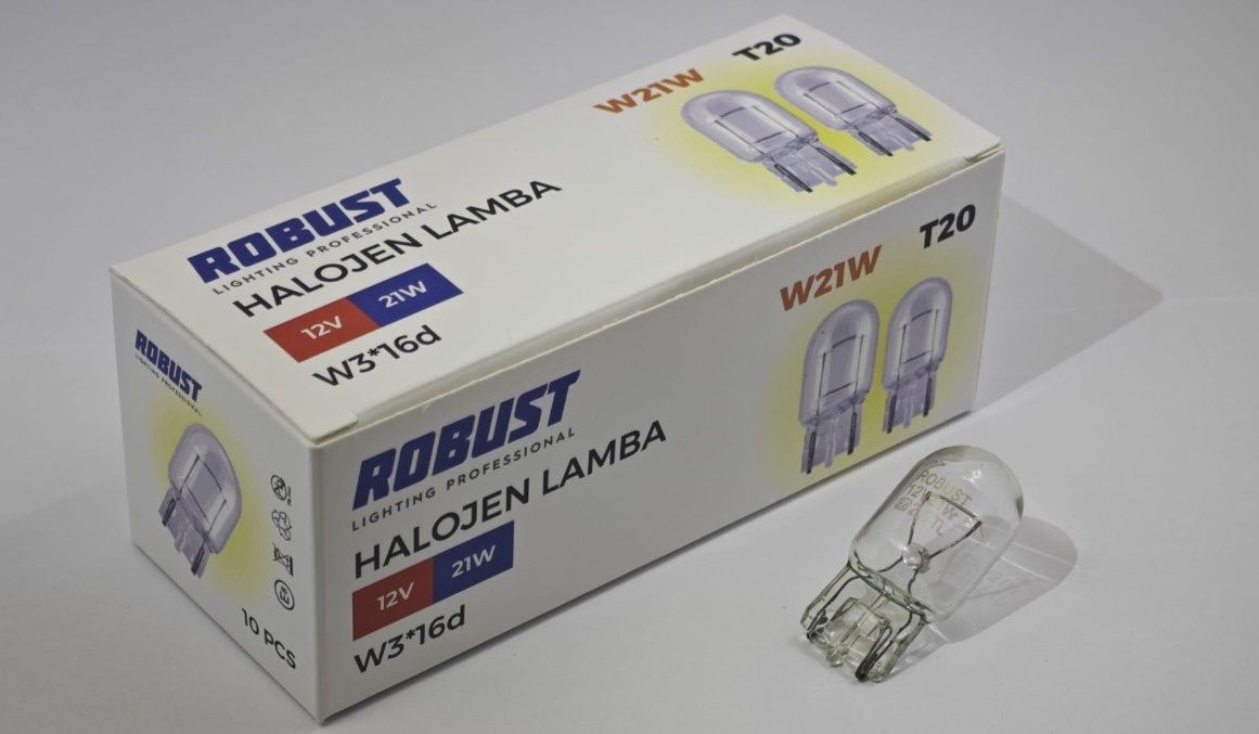 RHL2012  T20 12V 21W 93 Dipsiz Ampül Adet