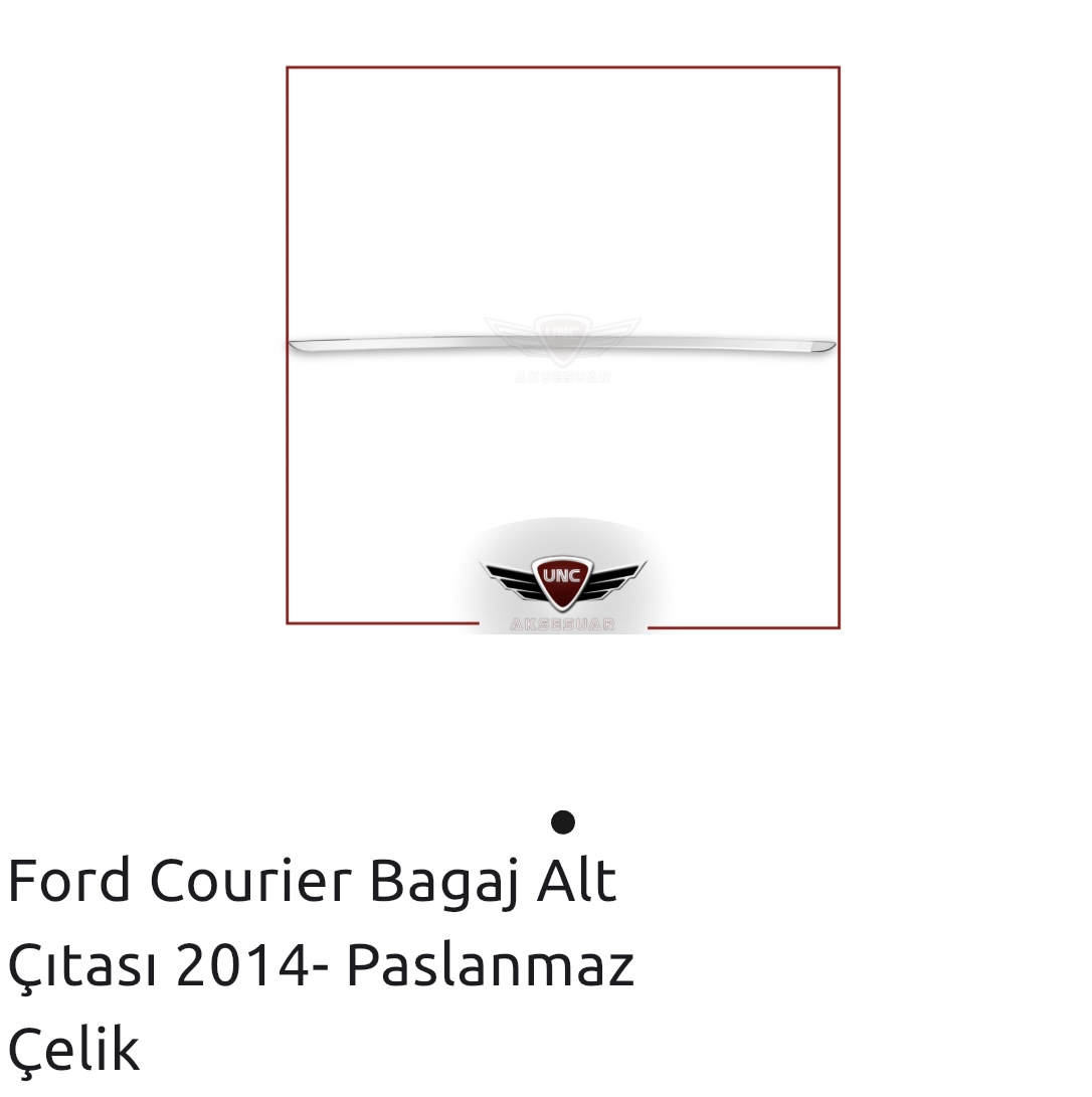 FORD COURİER BAGAJ ALT ÇITASI 2014-