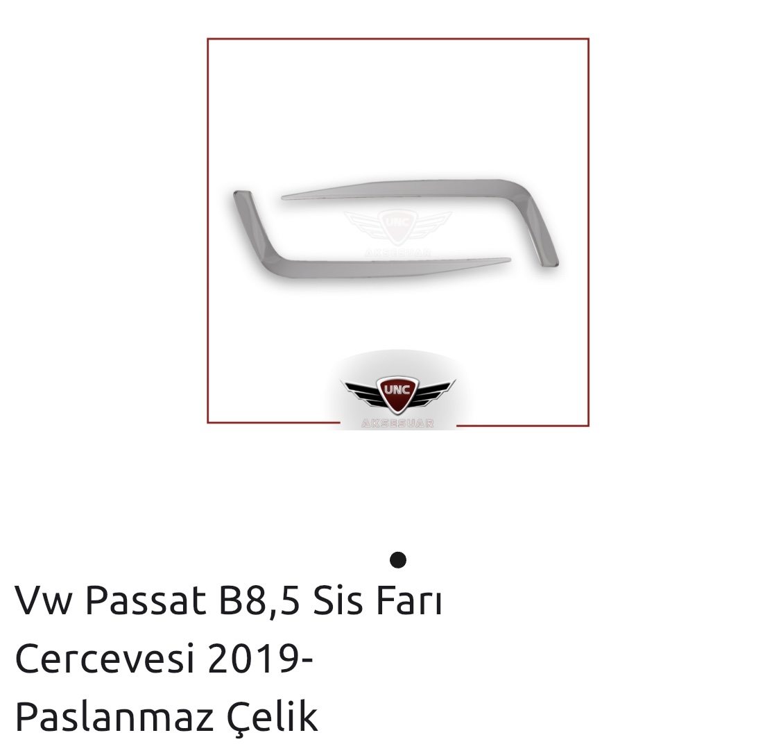PASSAT B8,5 SİS FARI ÇERÇEVESİ 2019