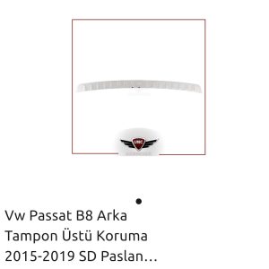 PASSAT B8 ARKA TAMPON ÜSTÜ KORUMA 2015-2019
