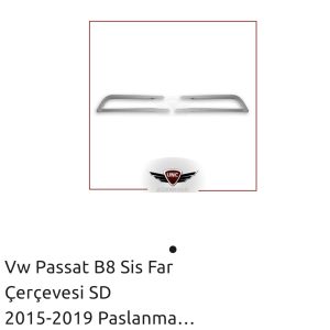 PASSAT B8  SİS FAR ÇERÇEVESİ SD 2015-2019 PASLANMAZ
