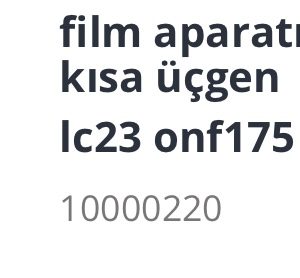 FİLM APARATI 4 CARPİ