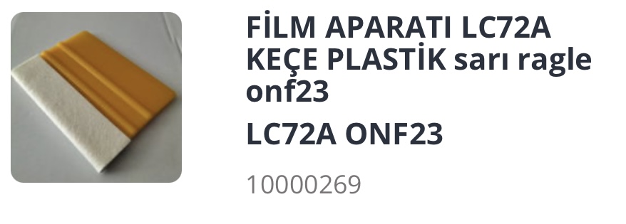 FİLM APARATI 1 KEÇE