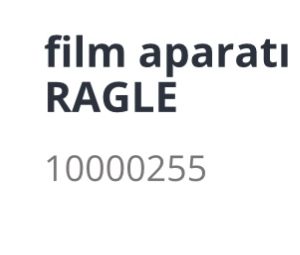 FİLM APARATI 3 KÜÇÜK RAGLE