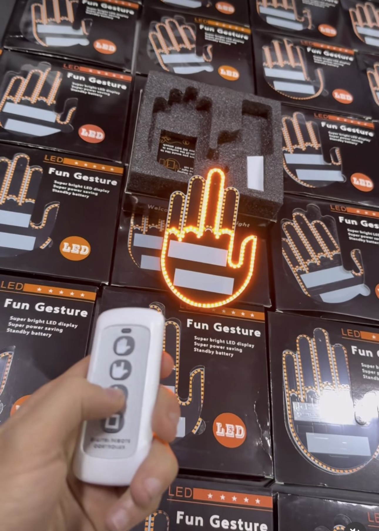 IŞIKLI KUMANDALI EL İŞARETLERİ