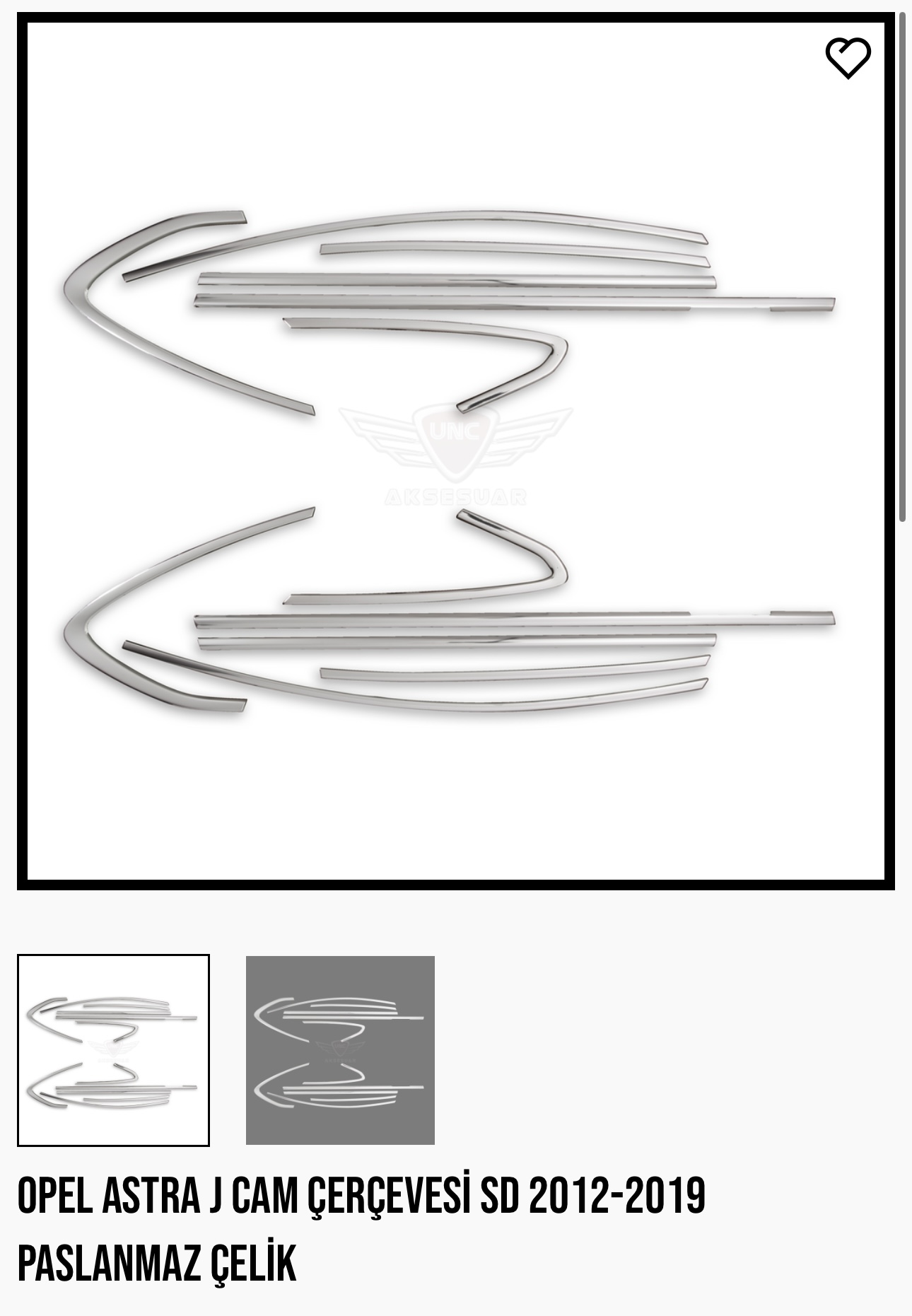 ASTRA J CAM ÇERÇEVESİ 2012-2019