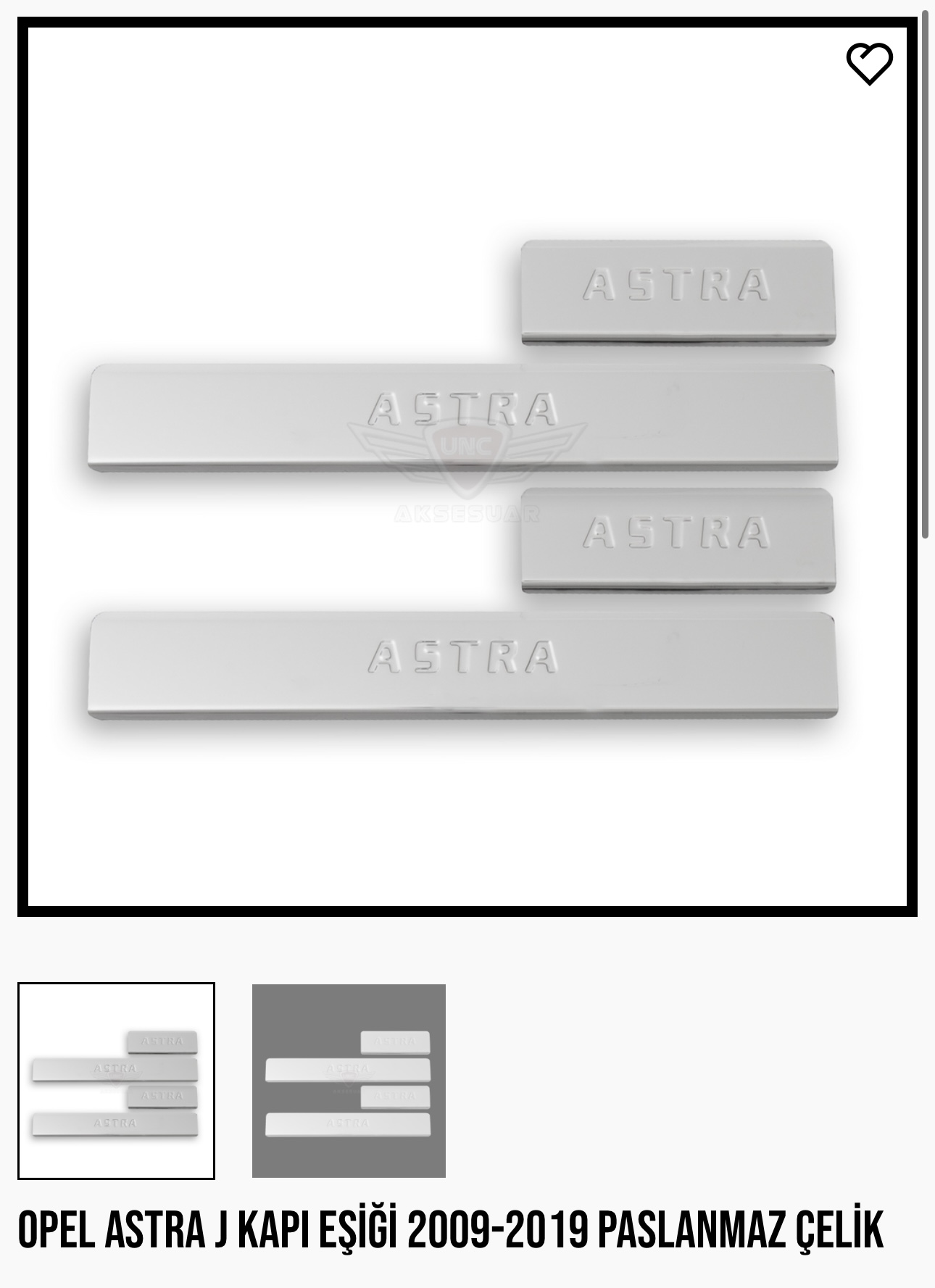 ASTRA J KAPI EŞİĞİ 2009-2019