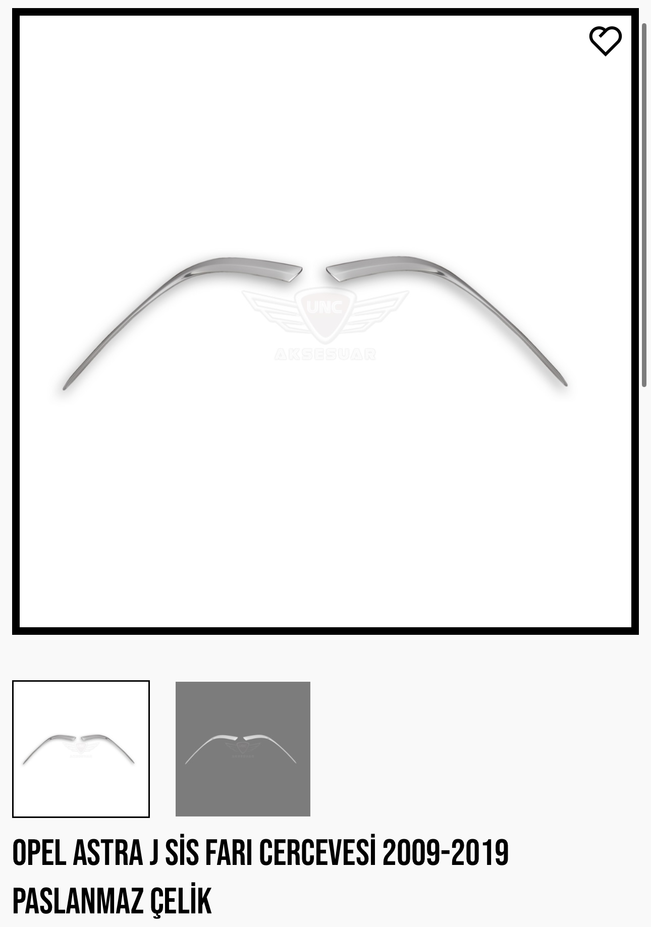ASTRA J SİS FARI ÇERÇEVESİ 2009-2019