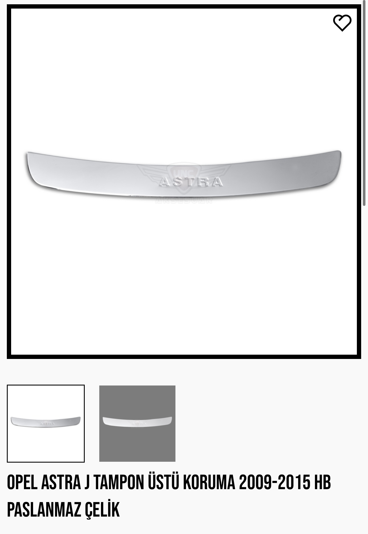 ASTRA J TAMPON ÜSTÜ KORUMA 2009-2015