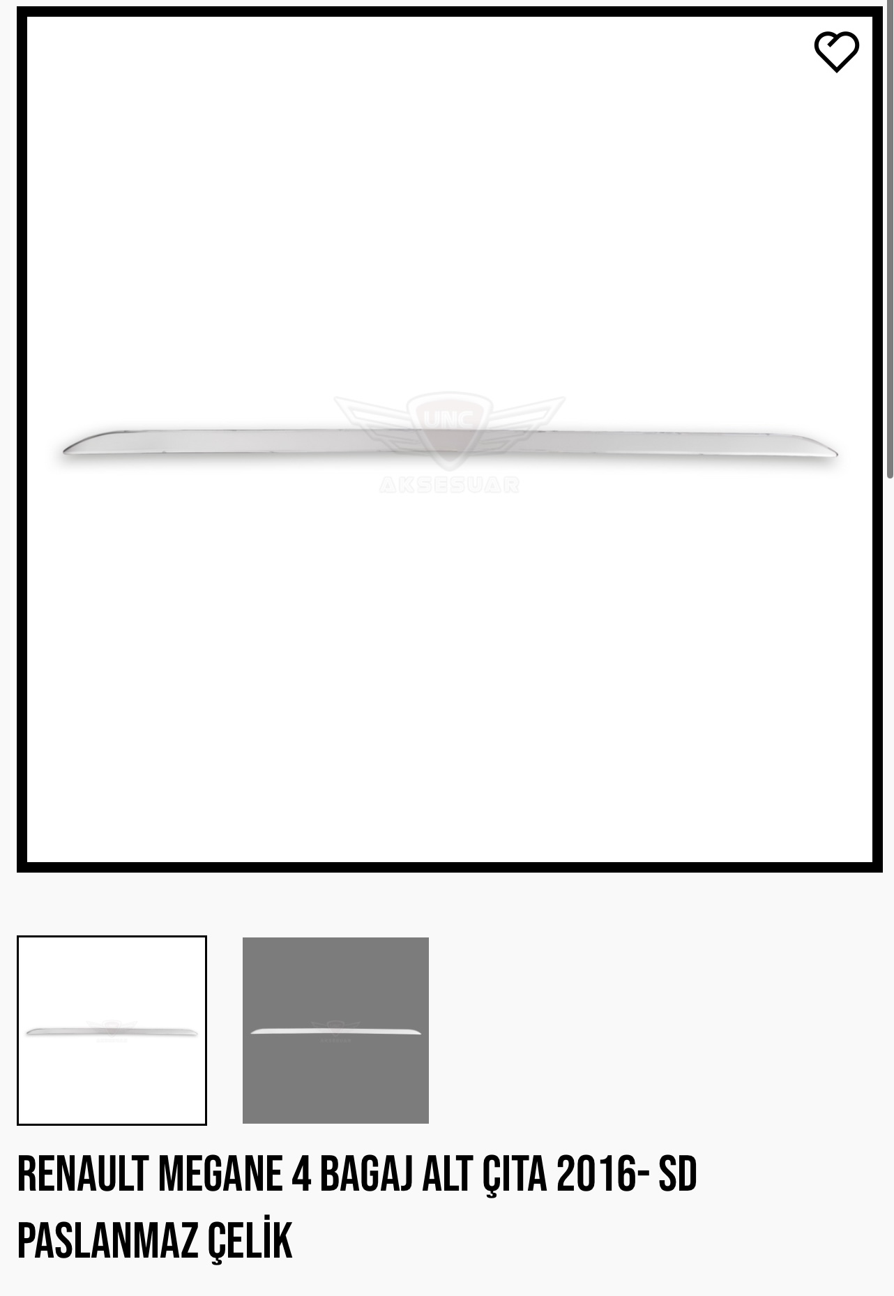 RENAULT MEGANE 4 BAGAJ ALT ÇITA 2016 SEDAN