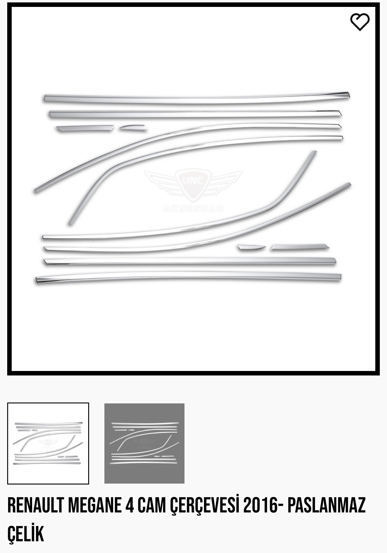 RENAULT MEGANE 4 CAM ÇERÇEVESİ 2016
