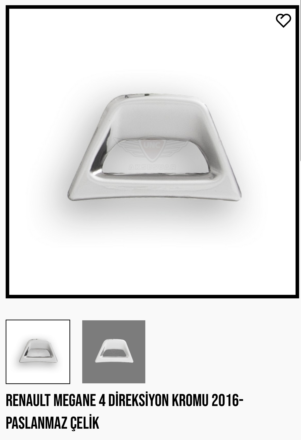 RENAULT MEGANE 4 DİREKSİYON KROMU 2016-
