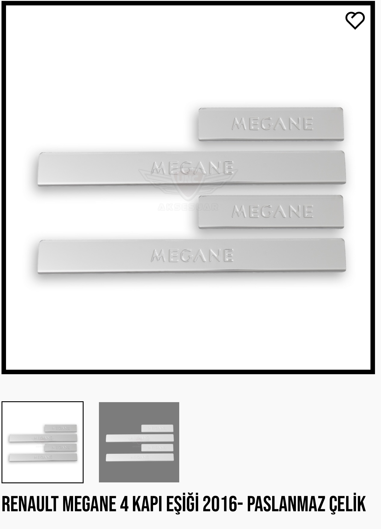 RENAULT MEGANE 4 KAPI EŞİĞİ 2016-