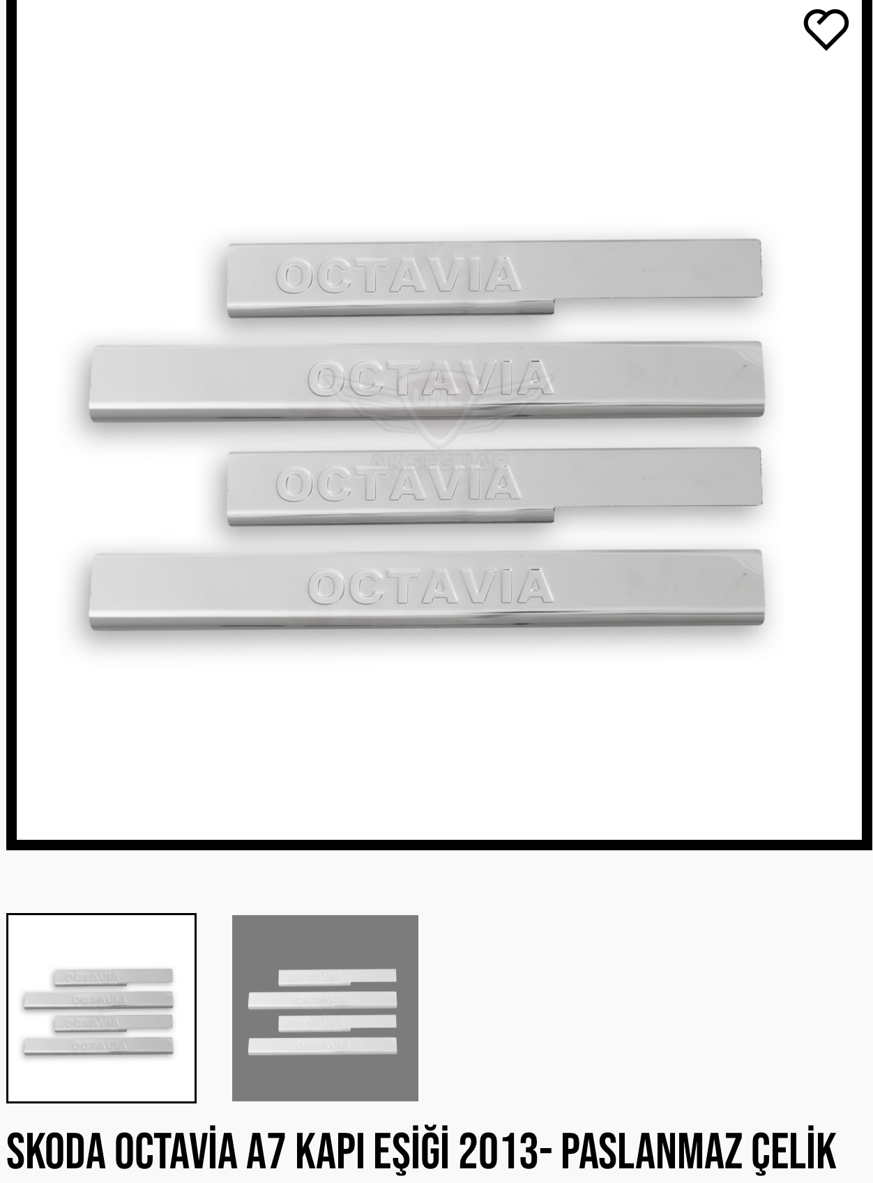 SKODA OCTAVİA A7 KAPI EŞİĞİ 2013-