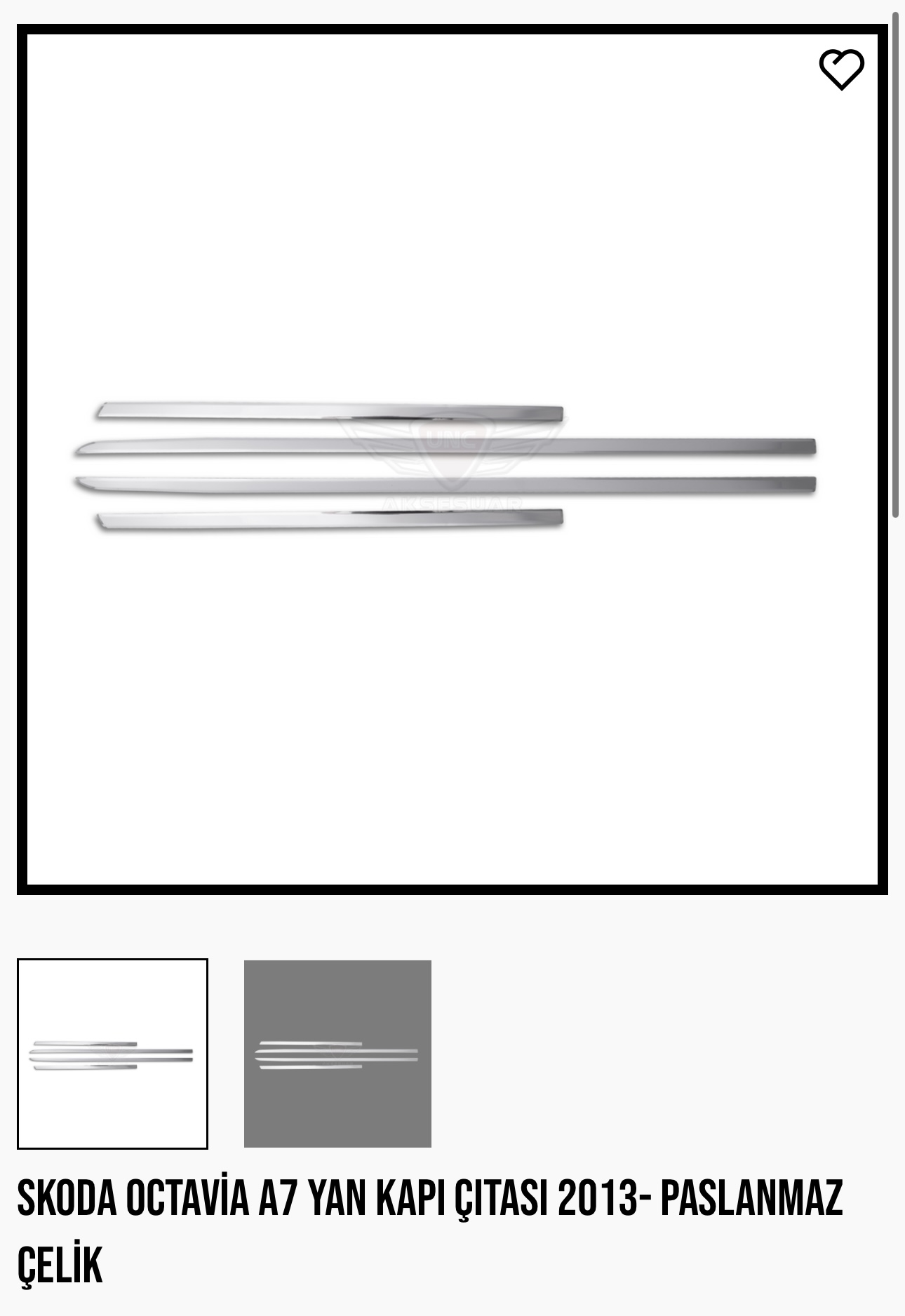 SKODA OCTAVİA A7 YAN KAPI ÇITASI 2013-