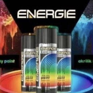 SPREY BOYA 400 mL(Parlak ve mat siyah krom mavi)