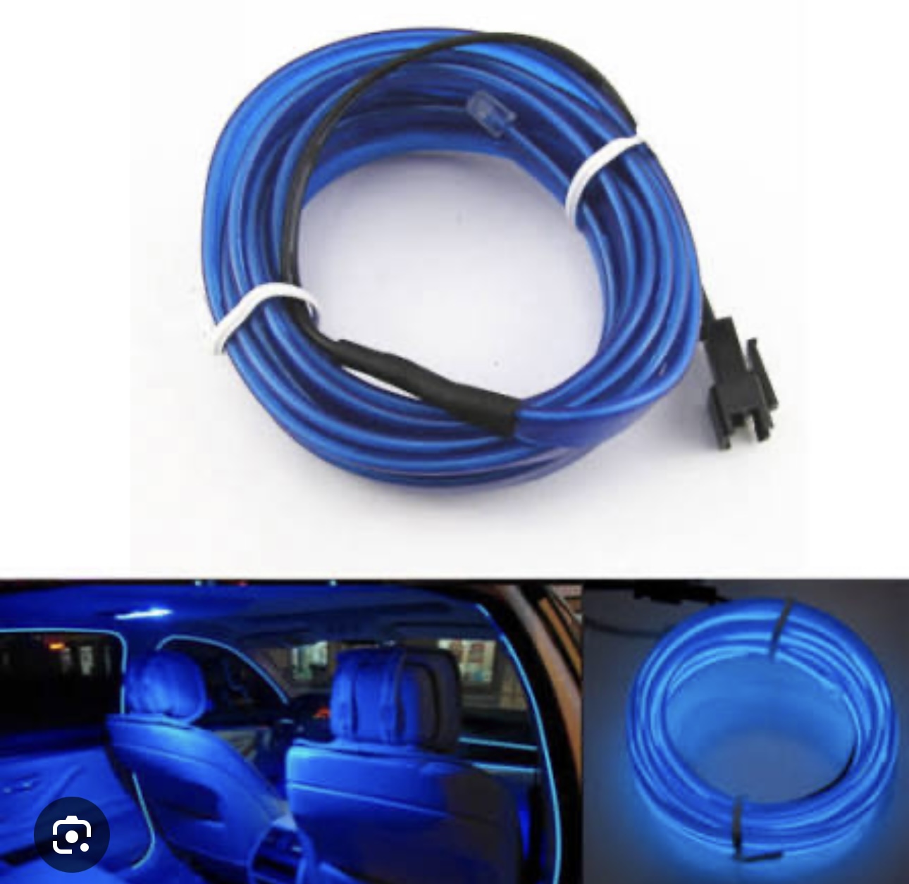 İP NEON MAVİ KIRMIZI BEYAZ TURUNCU